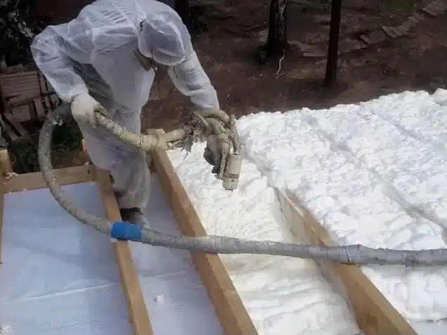 Exterior Insulation-S&W Spray Foam Insulation