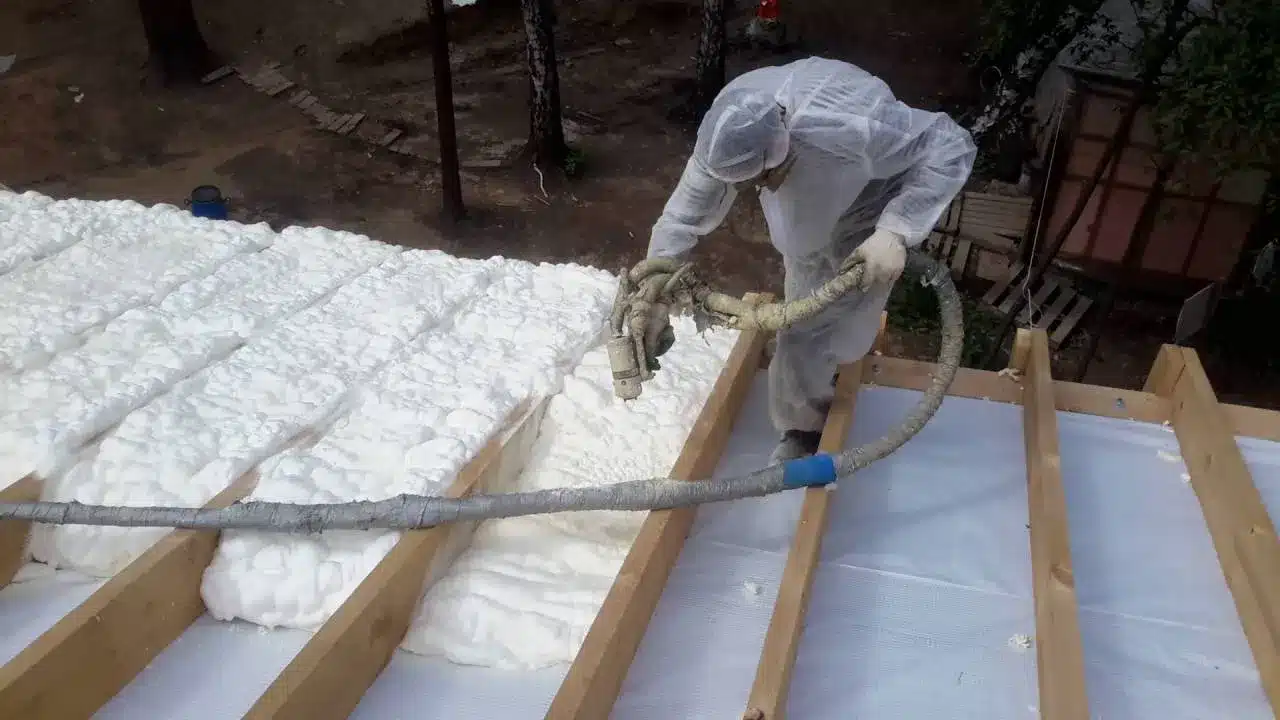 Exterior Insulation-S&W Spray Foam Insulation